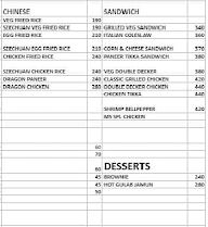 Madras Canteen menu 2