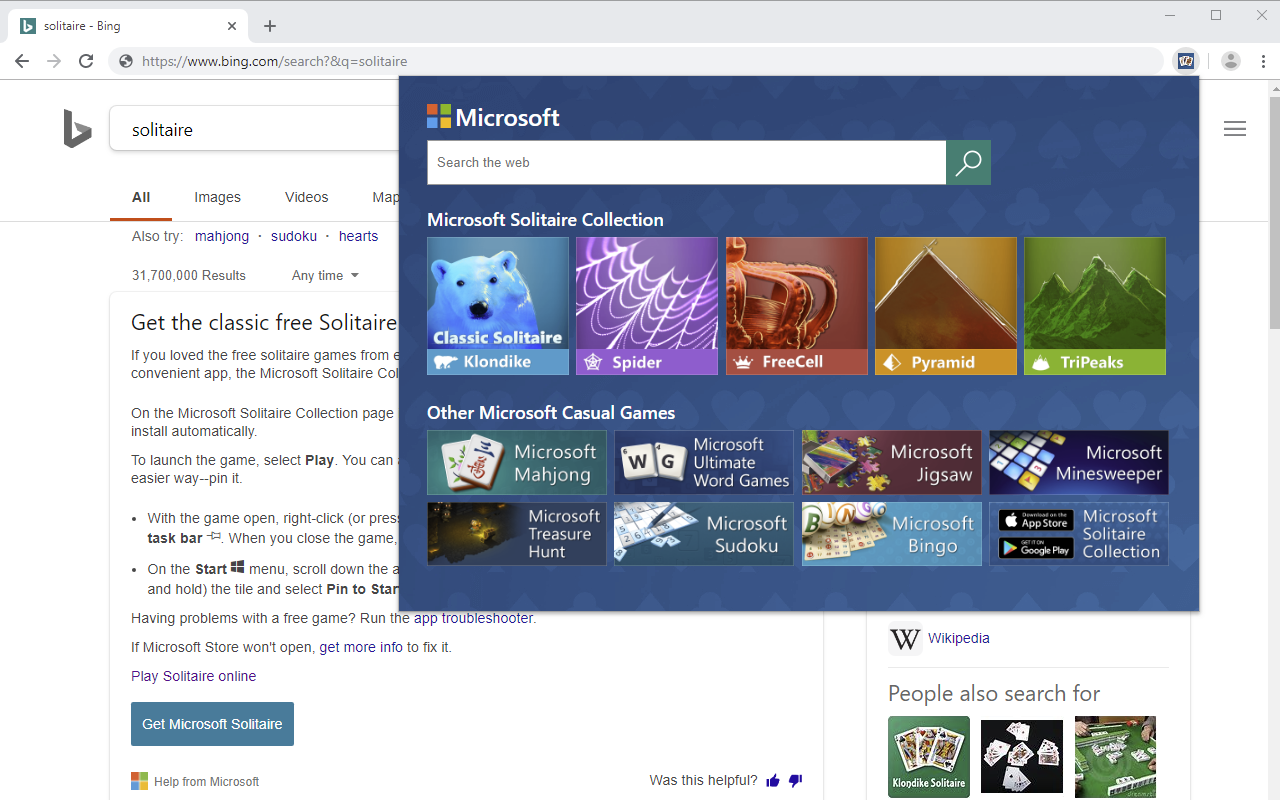 Microsoft Solitaire Collection with Search Preview image 4