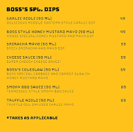 Boss Burger menu 3