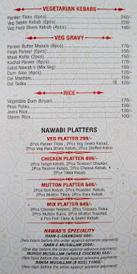 Nawab Dum Biryani menu 5