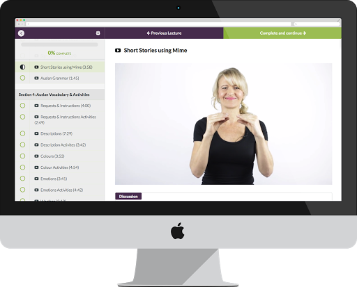 Learn Auslan Online Made Easy | Lisa Mills Online 