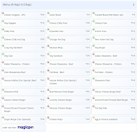 Hopz N Chopz menu 1