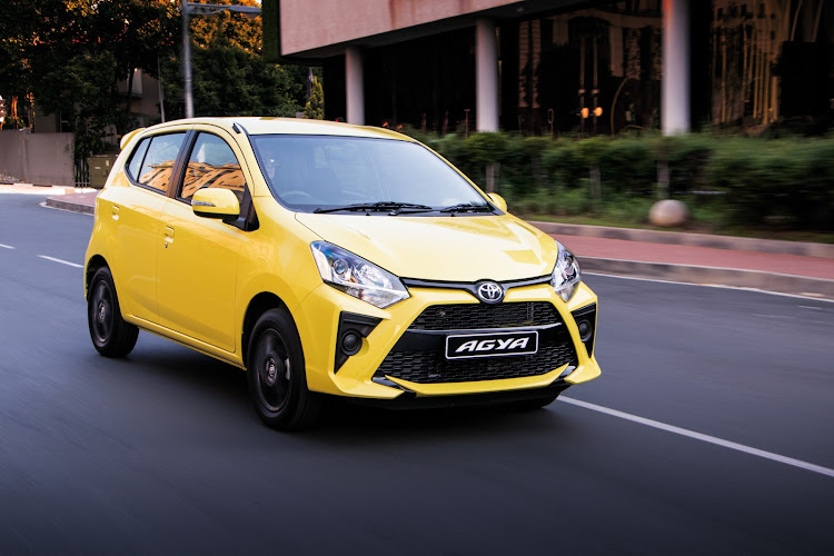 The new Toyota Agya starts at R178,600.