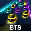 Herunterladen BTS Road Tiles: KPOP Colour Ball Dancing  Installieren Sie Neueste APK Downloader