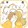 Yellow Couple Lover Keyboard B icon