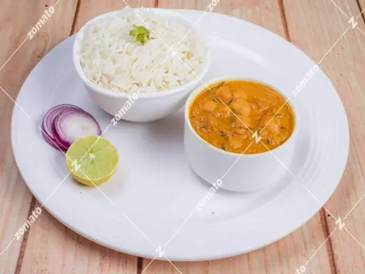 Chana Masala + Rice