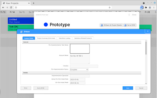 SFshare - Custom Salesforce Connector