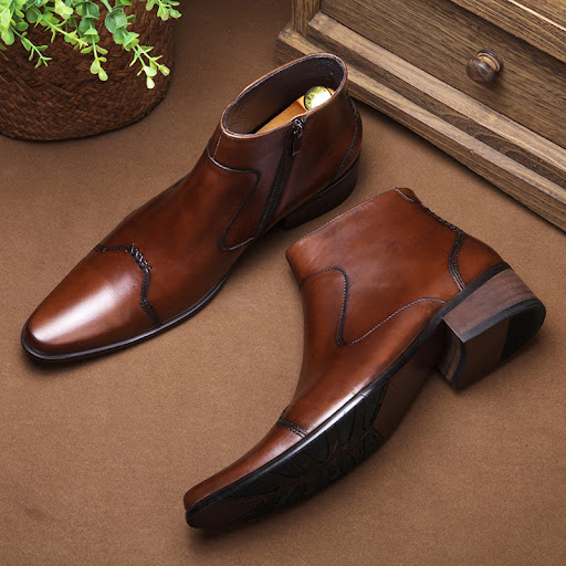 Title 5, Fashion Korean Hairdressers Mens Boots Stylis...