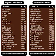 Cake Lounge menu 3