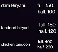 Delhi Darbar menu 1