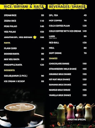 Angithi Restaurant menu 3