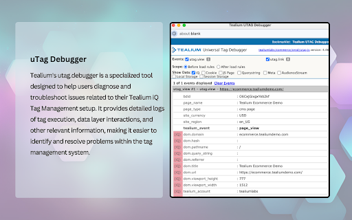 Tealium Tools Preview 6