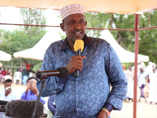 Garissa Township MP Aden Duale.