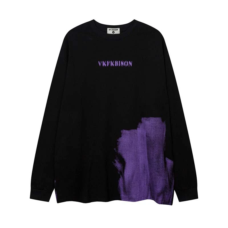 Title 3, T-shirt homme à manches longues avec imprimé le...