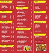 Karuna Foods menu 1