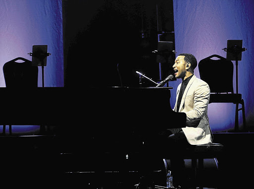 AMERICAN singer-songwriter John Legend mesmerised his Cape Town audience during a performance at the Grand Arena, Grand West, last night. The Grammy award-winning star, who has had hits like 'All of Me' and 'Ordinary People', is in South Africa as part of his international tour