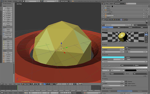 Blender on rollApp