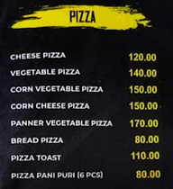 Raj Snacks menu 1