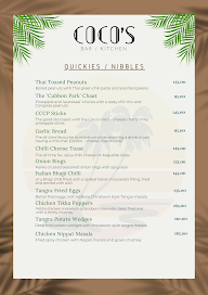 Coco's Bar & Kitchen menu 4