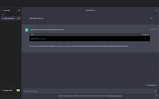 GPT fullscreen
