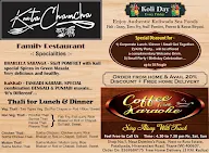 Kaata Chamcha menu 2