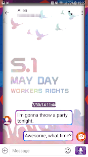 May day 2 skin for Next SMS(圖4)-速報App