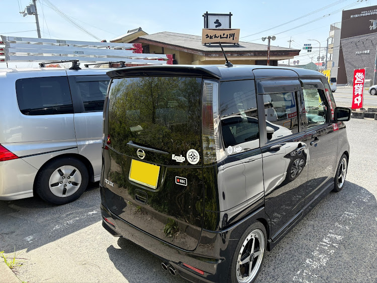 ルークスのいいね＆フォロー＆コメントありがとうございます・キラービーじゃないよ🐙・マキシマムドライブ！・大阪へ🚗💨・原付荒井ましたに関するカスタム事例の投稿画像1枚目