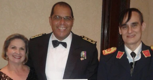 Cena de Gala, nombramientos de Académicos..., y entrega de Reconocimiento como Representante de la Paz, al Sr. Agregado Militar de Brasil en Argentina; Buenos Aires 05/04/2017.-