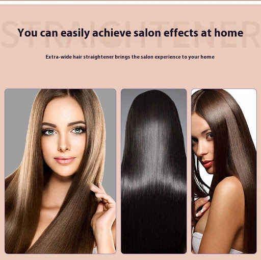 Title 6, Two-in-One Hot Air Hair Straightener Wet and Dr...