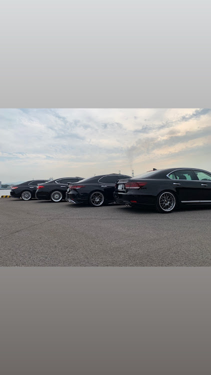 LSの大分ミーティング・LS460後期・モデリスタフルエアロ・BBS RS-GT・モデリスタマフラーに関するカスタム事例の投稿画像3枚目