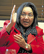 Patricia de Lille. File photo.