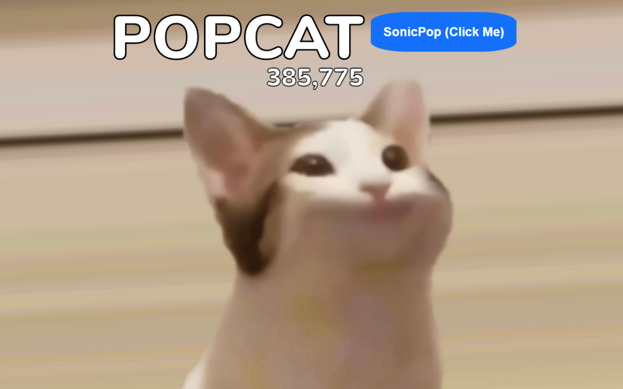 Sonic PopCat Preview image 0