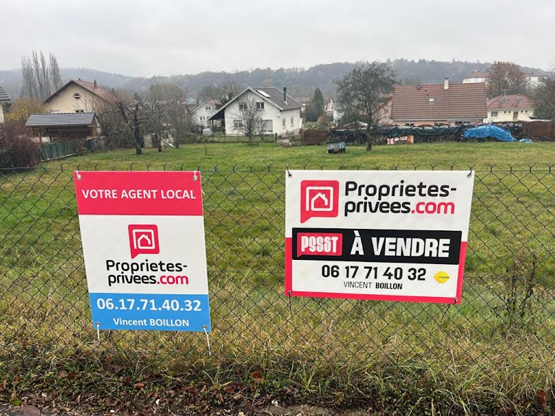 Vente terrain  1000 m² à Mandeure (25350), 59 990 €