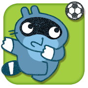 Pango plays soccer