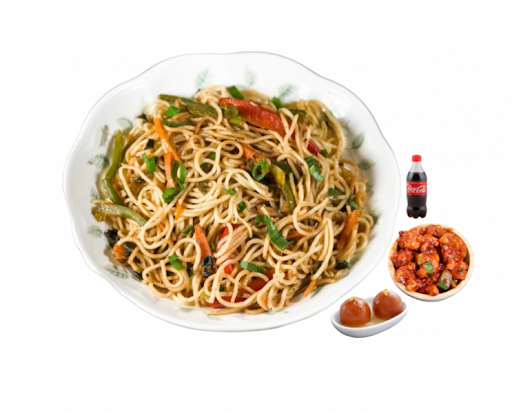 Schezwan Veg Noodles Meal