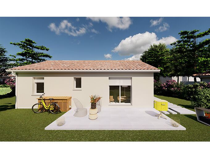 Vente maison neuve 4 pièces 70 m² à Rion-des-Landes (40370), 160 000 €