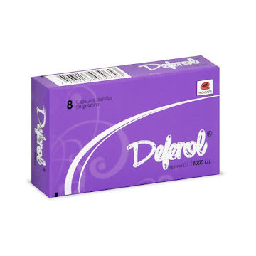 Deferol Vitamina D3 14000UI Procaps Caja x 8 Cápsulas  