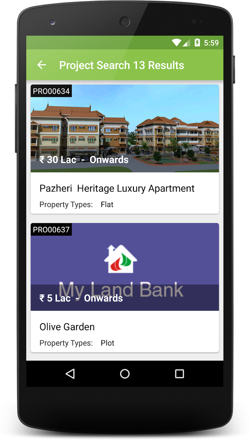 MyLand Bank Screen 2
