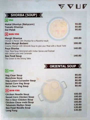 Itihaas menu 