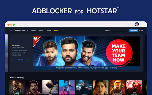 Adblocker for Hotstar