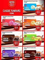 Yummy Ice Cream Kwality Walls menu 1