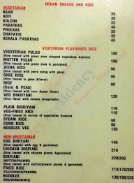 Nandanavana - Hotel Presidency menu 6