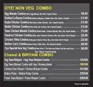 Oye Amritsar menu 1