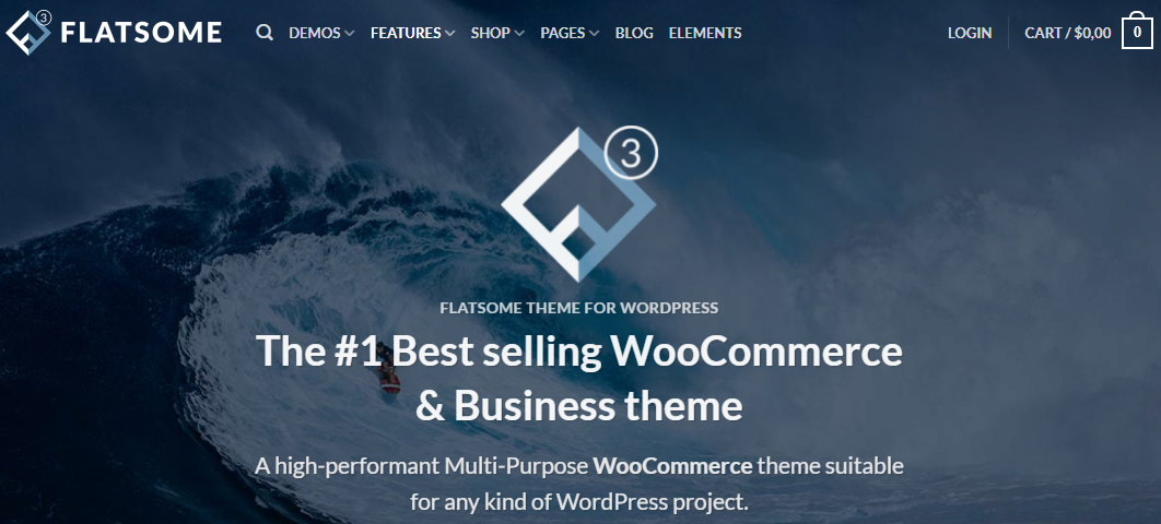 WooCommerce Themes: Flatsome Logo