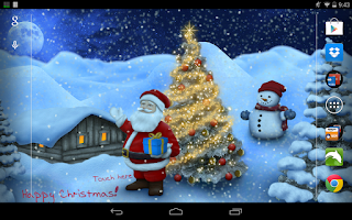 Christmas Live Wallpaper Pro Screenshot