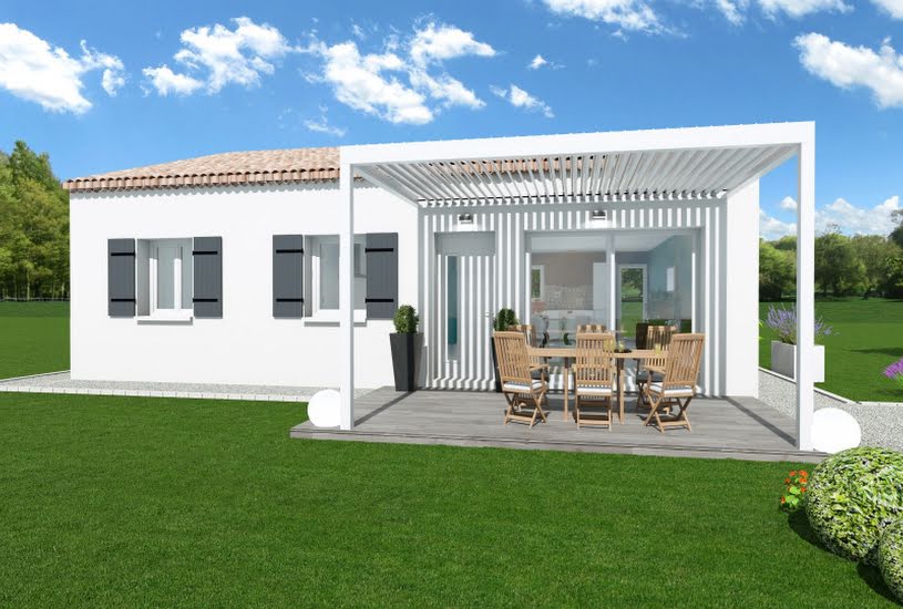  Vente Terrain + Maison - Terrain : 354m² - Maison : 83m² à Portes-lès-Valence (26800) 