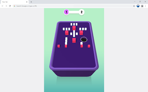 Hole Eating Cube Online