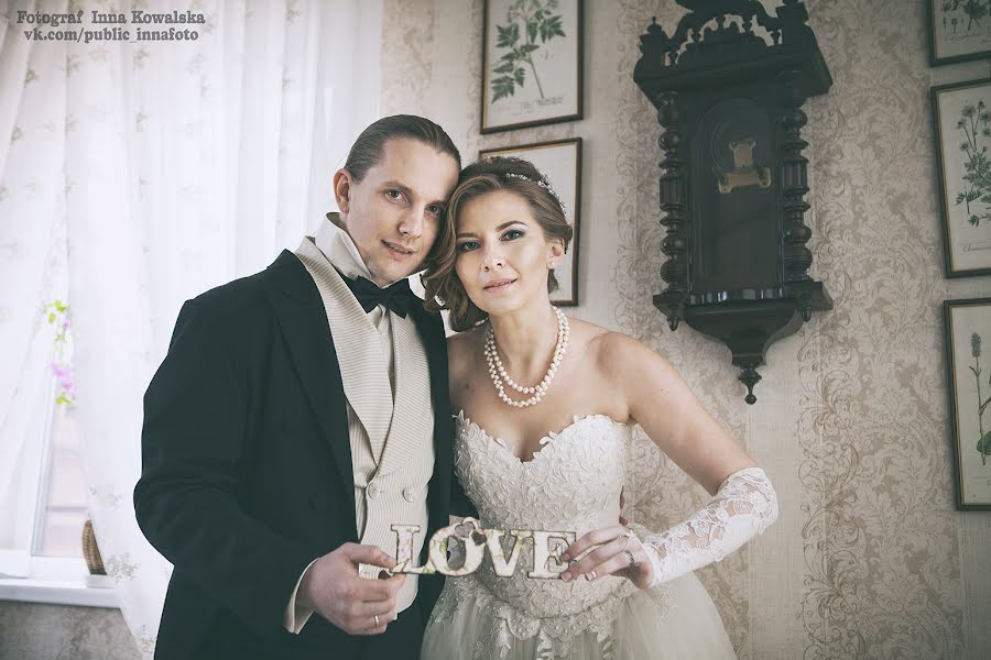 Wedding photographer Inna Kovalskaya (kowalska). Photo of 21 March 2019