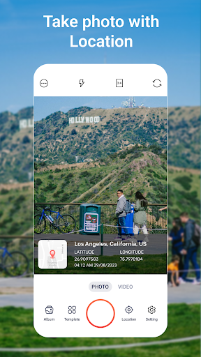 Screenshot GPS Camera & Photo Timestamp