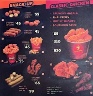 Five Star Chicken menu 1